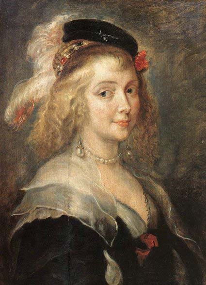 RUBENS, Pieter Pauwel Portrait of Helena Fourment